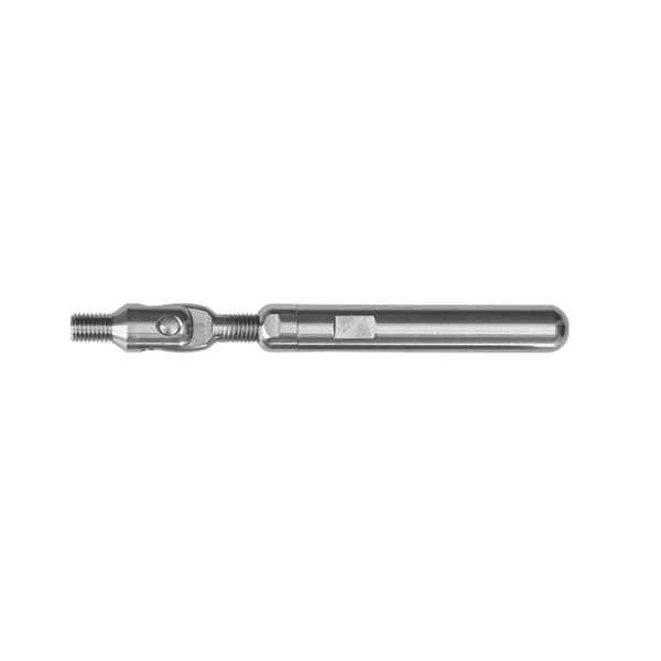 Adjust-a-Body with Face Mount Clevis for Metal Post - 1/8" & 3/16"