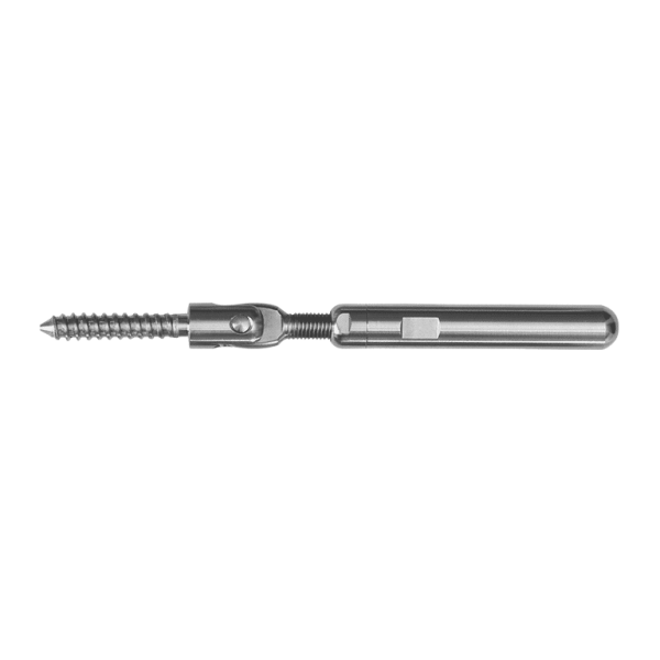 Adjust-a-Body with Face Mount Clevis for Wood Post - 1/8" & 3/16" 