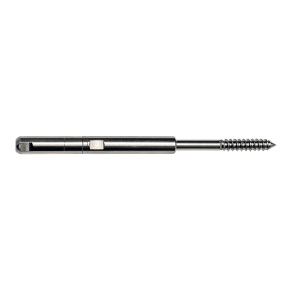 Ultra-Tec Push-Lock Tensioner With Hanger Bolt For 1/8" Cable - PL-SFC-WS-4