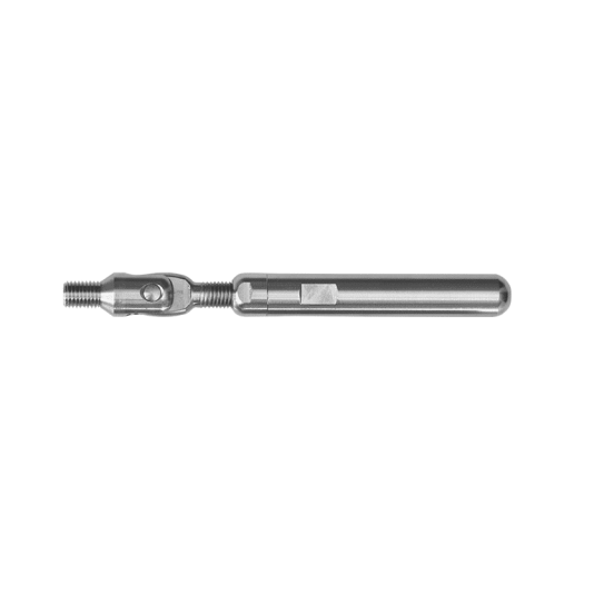 Adjust-a-Body with Face Mount Clevis for Metal Post - 1/8" & 3/16"