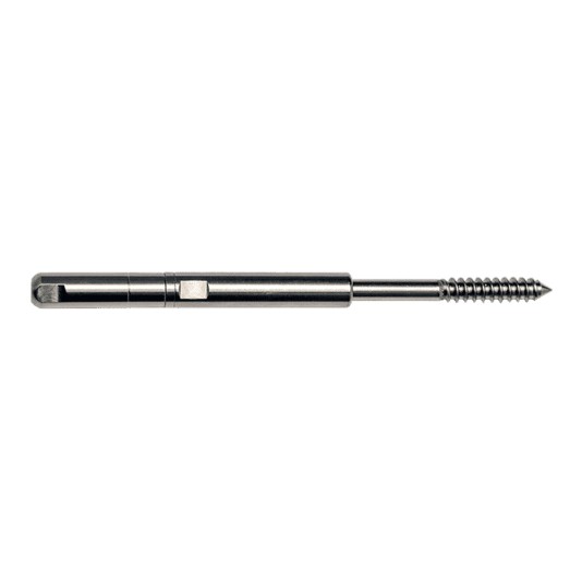 Ultra-Tec Push-Lock Tensioner With Hanger Bolt For 1/8" Cable - PL-SFC-WS-4