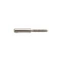 Ultra-Tec Push-Lock Lag For 3/16" Cable - PL-LAG-6