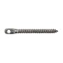 Ultra-Tec Extended Length Lag Eye For 1/8" or 3/16" Cable - LE-6L