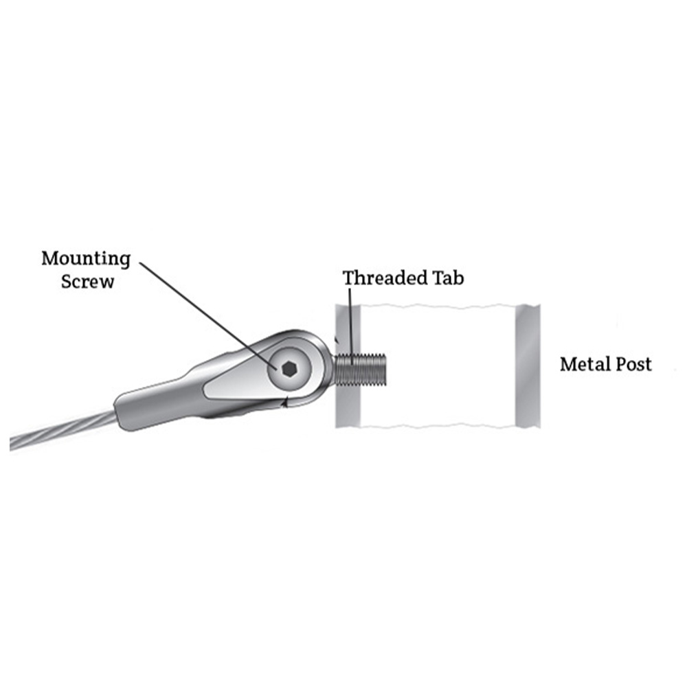 Fixed Jaw and Threaded Tab