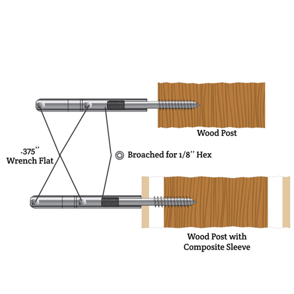 Push-Lock Tensioner with Hanger Bolt